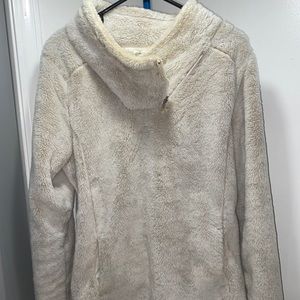 Active Sherpa/Faux Fur Pullover